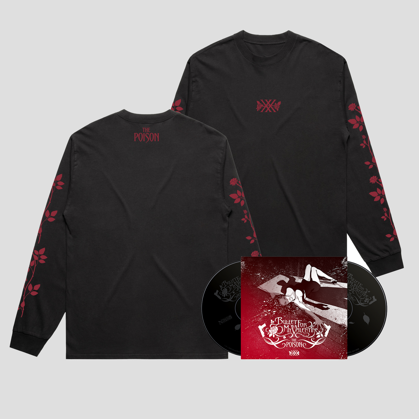 The Poison (20th Anniversary) Long-sleeve T-Shirt + Choice of Music Format