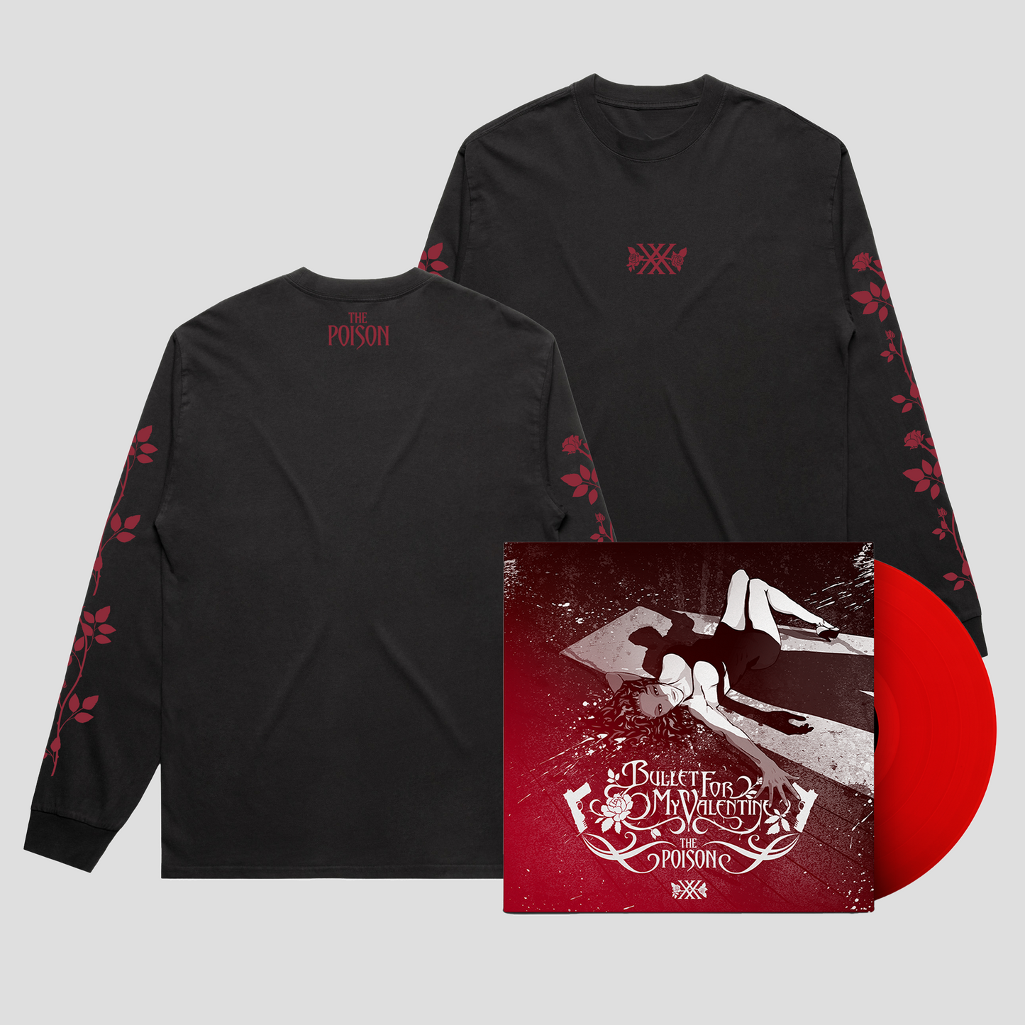 The Poison (20th Anniversary) Long-sleeve T-Shirt + Choice of Music Format