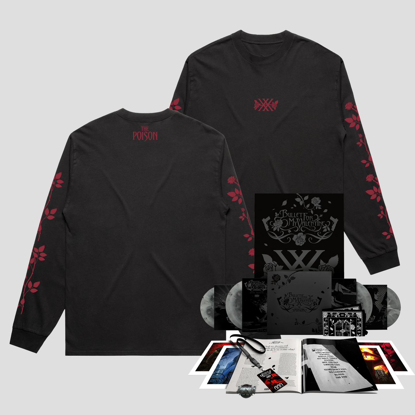 The Poison (20th Anniversary) Long-sleeve T-Shirt + Choice of Music Format