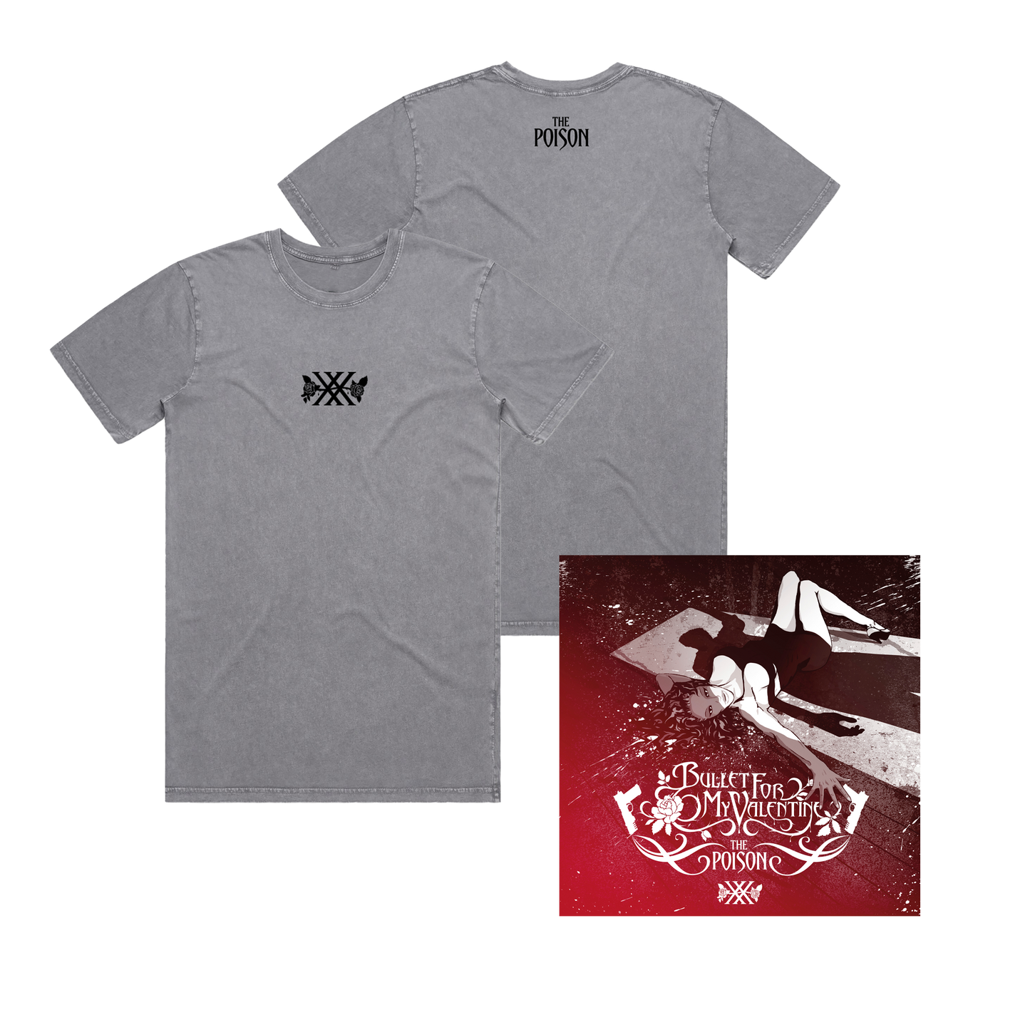 The Poison (20th Anniversary) T-Shirt + Choice of Music Format