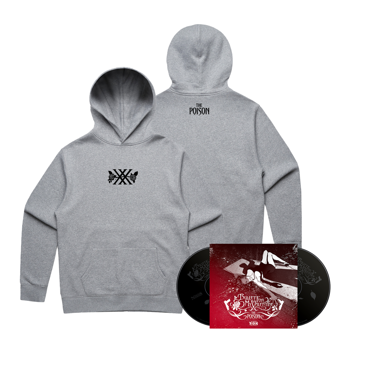 The Poison (20th Anniversary) Hoodie + Choice of Music Format