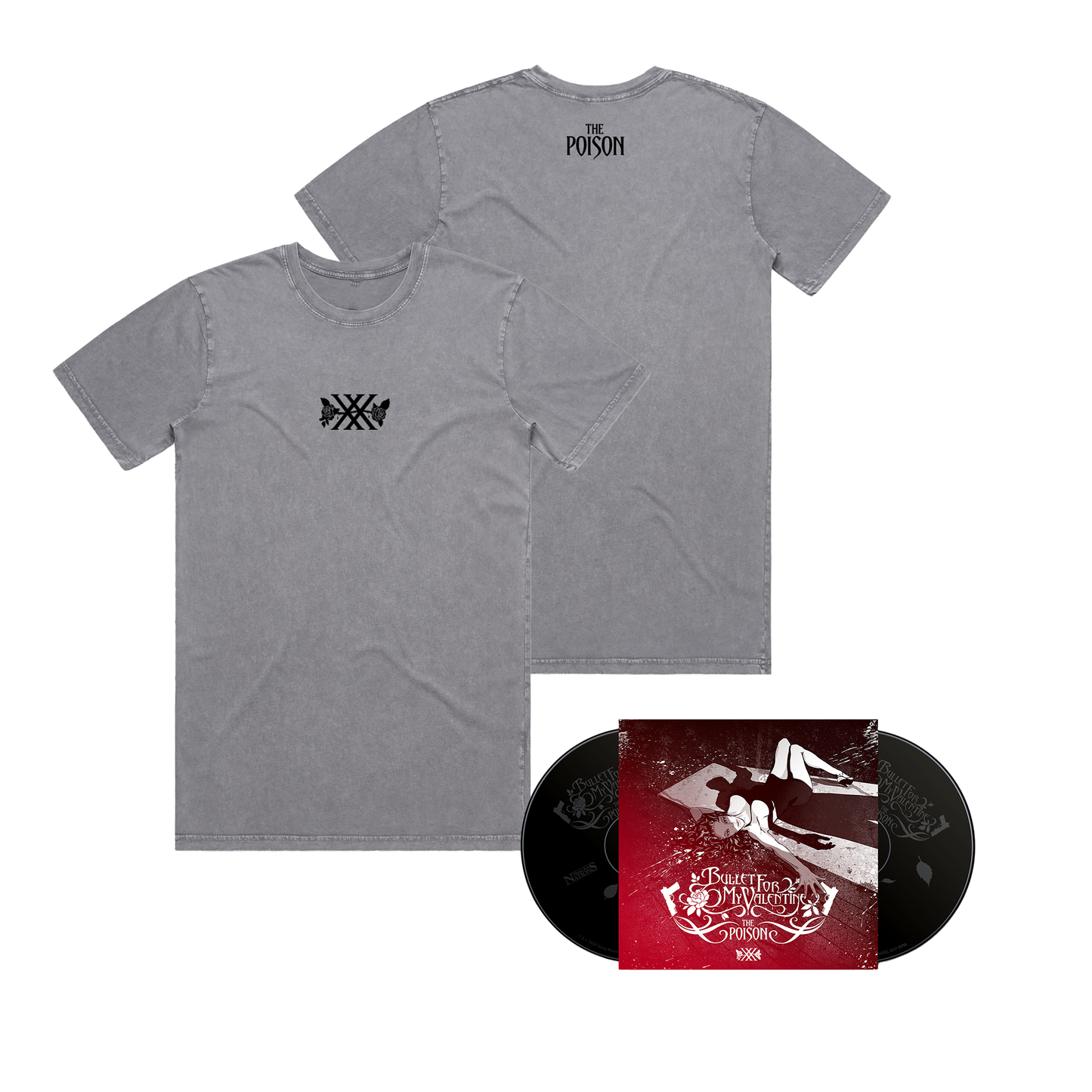 The Poison (20th Anniversary) T-Shirt + Choice of Music Format